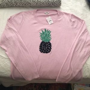 J. Crew Pineapple Sweater